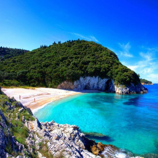 Beaches near Paleokastritsa, West